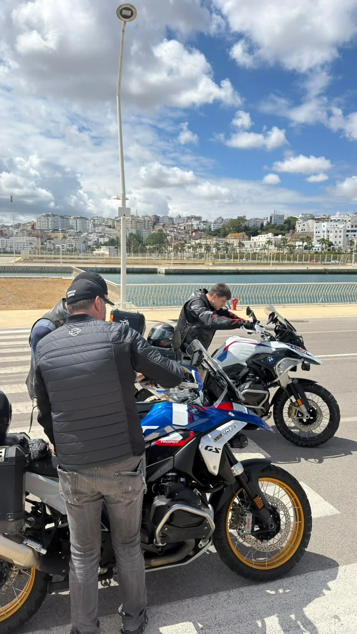 Atlas Mountains motorcycle group ride available from Rabat