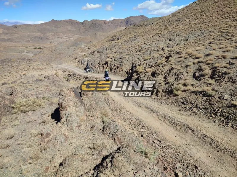 Atlas Mountains motorcycle group ride available from Agadir