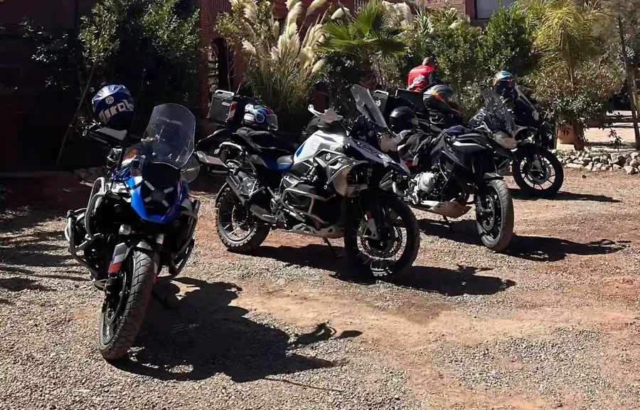 Atlas Mountains motorcycle group ride available from Chefchaouen